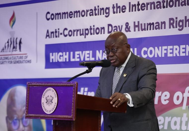 ‘It’s not my job to clear or convict anyone accused of corruption’ – Akufo-Addo