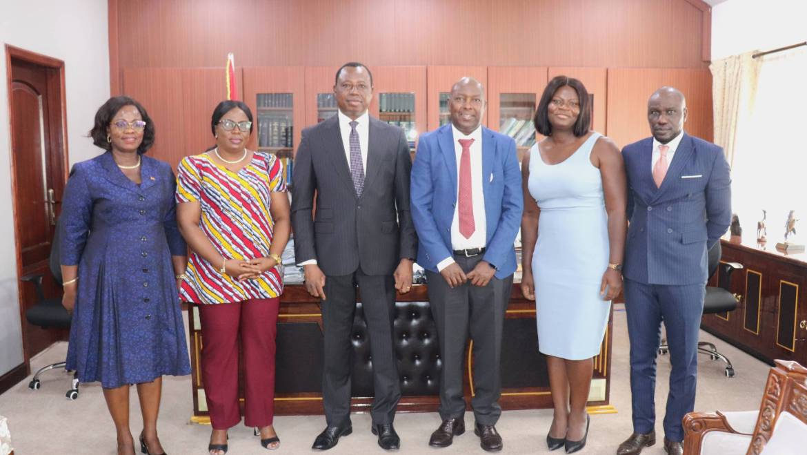 EXECUTIVES OF THE AFRICAN HUMAN RIGHTS DEFENDERS PAY COURTESY CALL ON COMMISSIONER OF CHRAJ