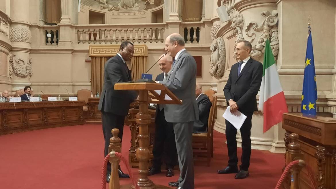 COMMISSIONER OF CHRAJ RECEIVES PRESTIGIOUS DE SANCTIS AWARD FOR HUMAN RIGHTS